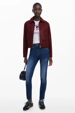 Jeans<Desigual Calças de ganga