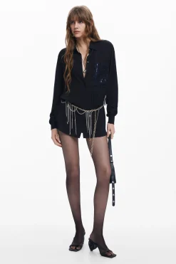 Camisas E Blusas<Desigual Camisa com detalhe de bolso
