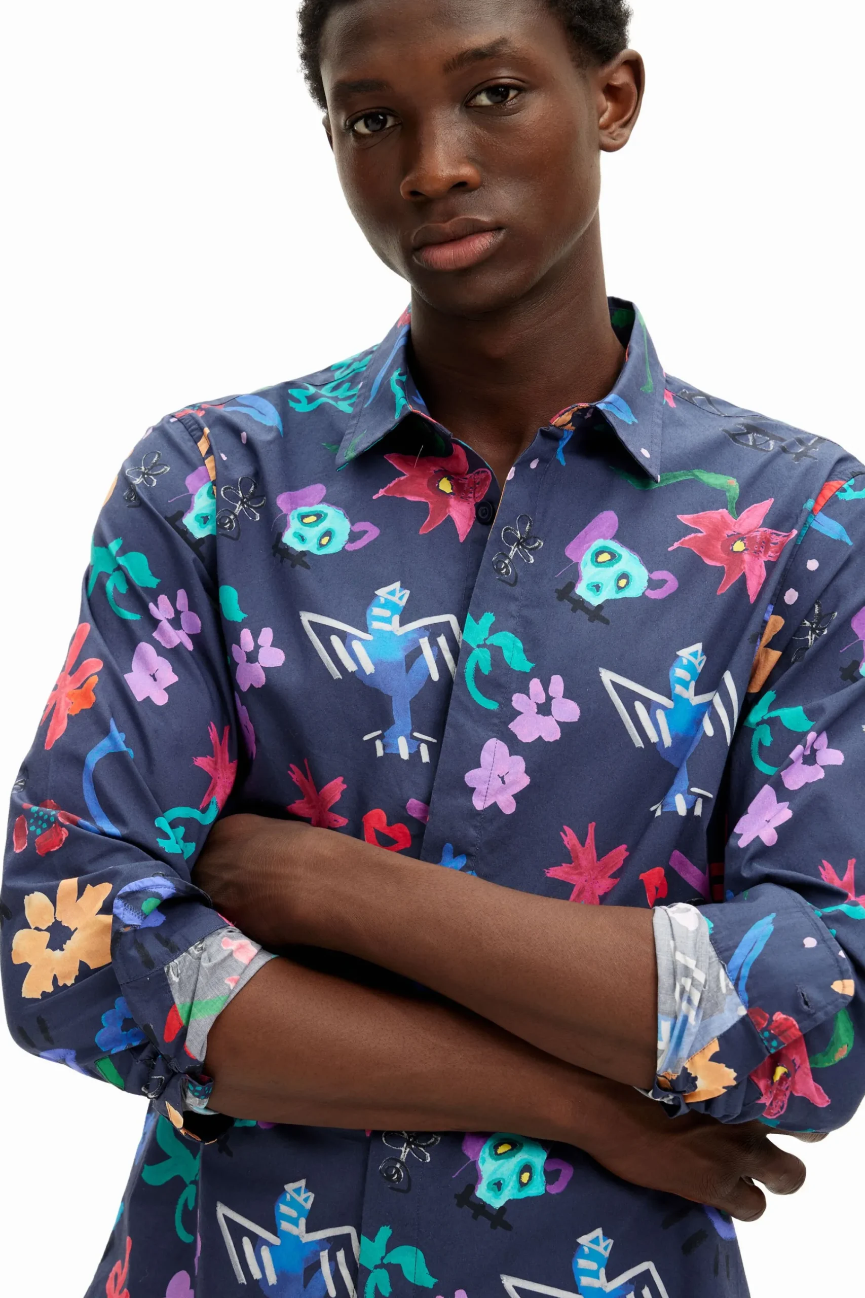 T-shirts|Camisas<Desigual Camisa com estampa floral