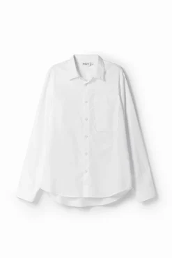 T-shirts|Camisas<Desigual Camisa de popelina patchwork