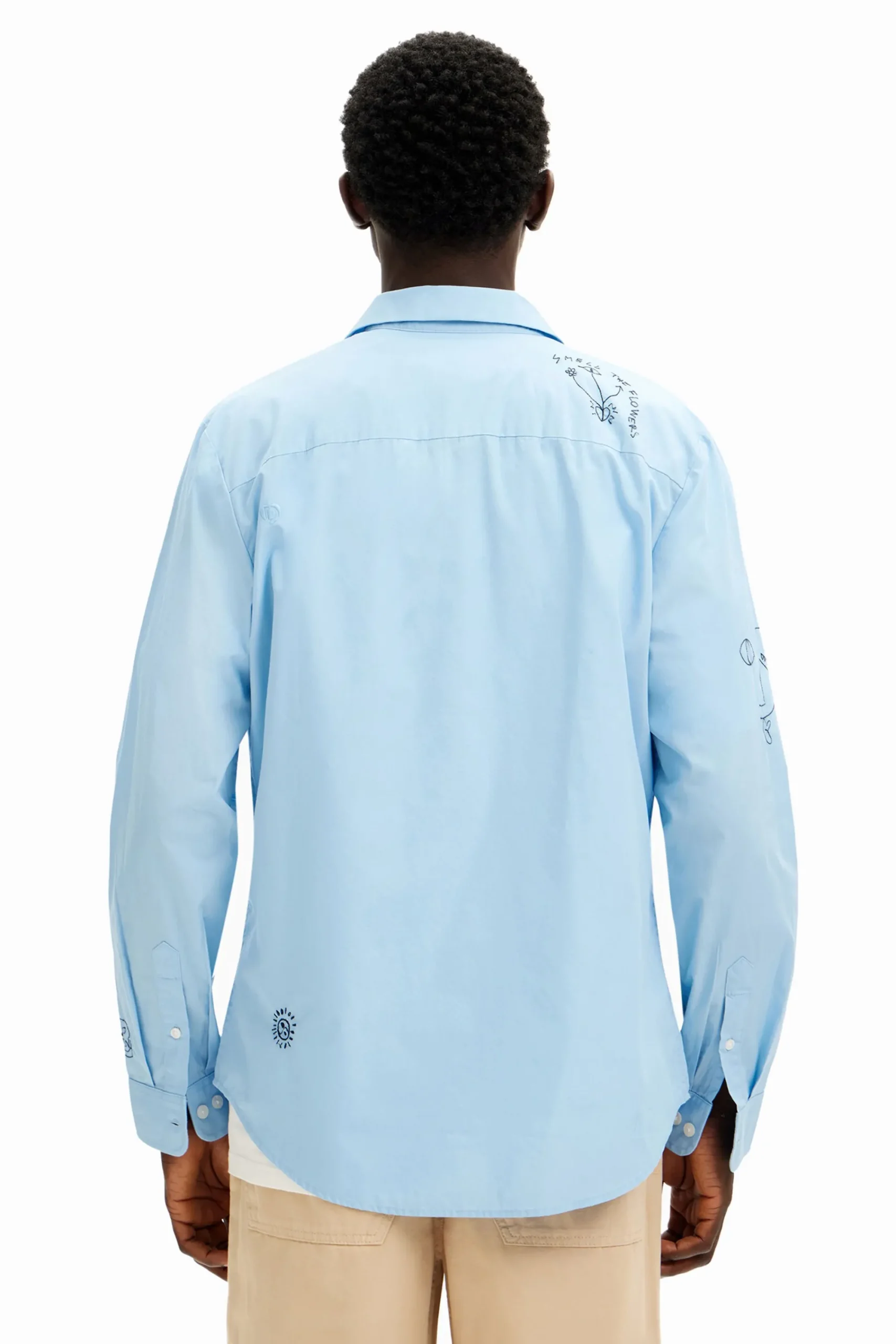 T-shirts|Camisas<Desigual Camisa detalhes bordados