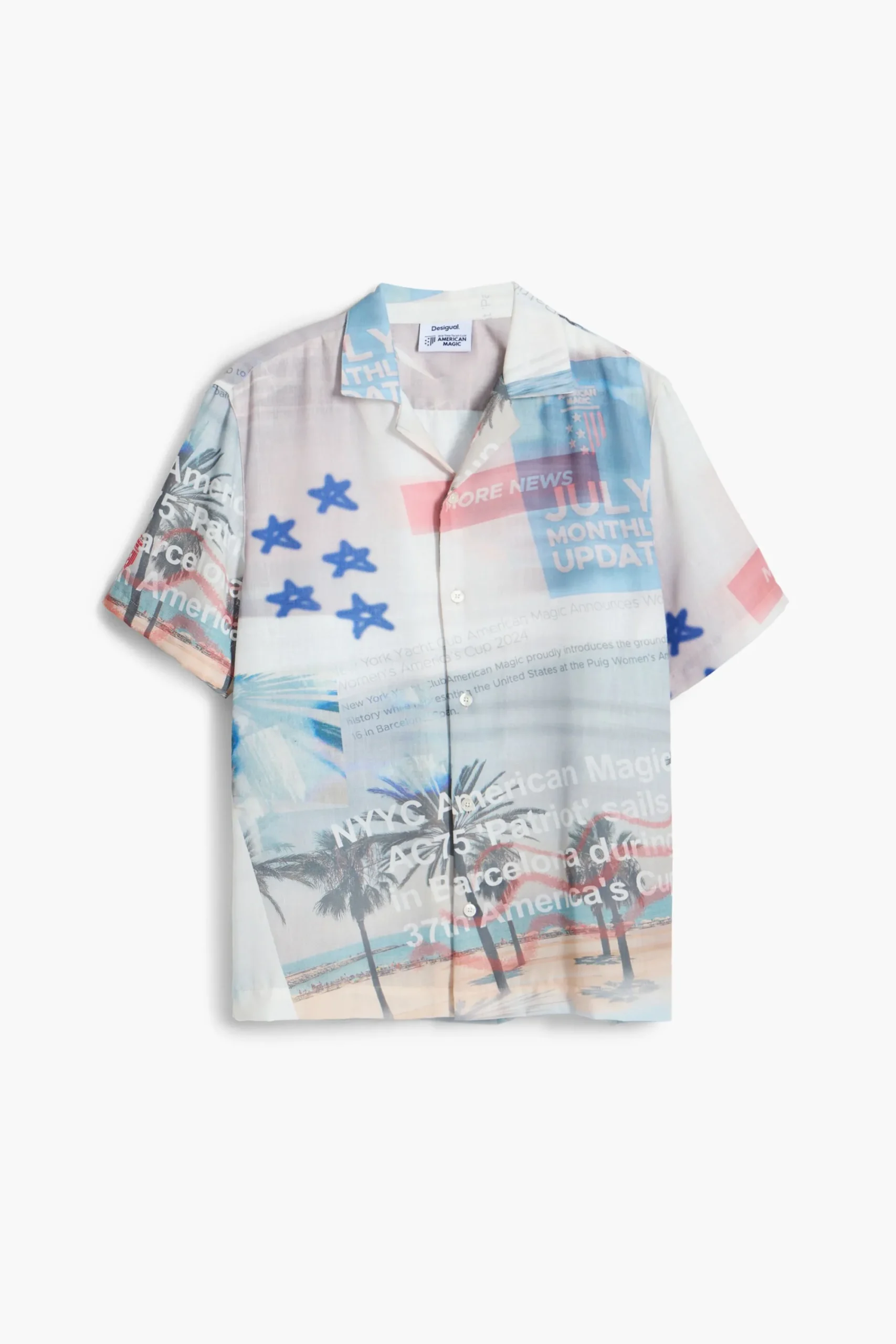 T-shirts|Camisas<Desigual Camisa estampada American Magic