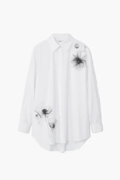 Camisas E Blusas<Desigual Camisa estampada de papoulas