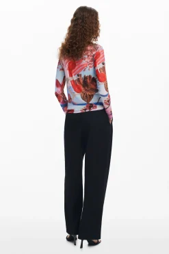 Camisas E Blusas|T-shirts<Desigual Camisa estampada M. Christian Lacroix