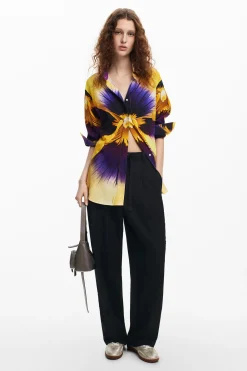 Camisas E Blusas<Desigual Camisa lilium M. Christian Lacroix