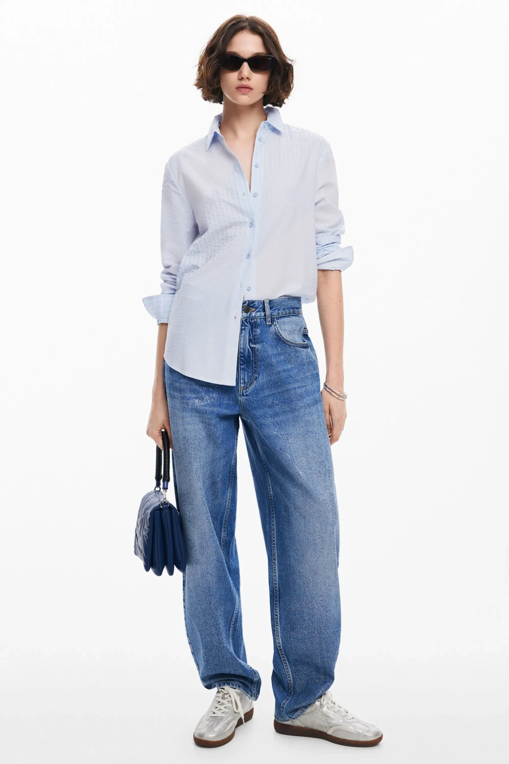 Camisas E Blusas<Desigual Camisa lisa
