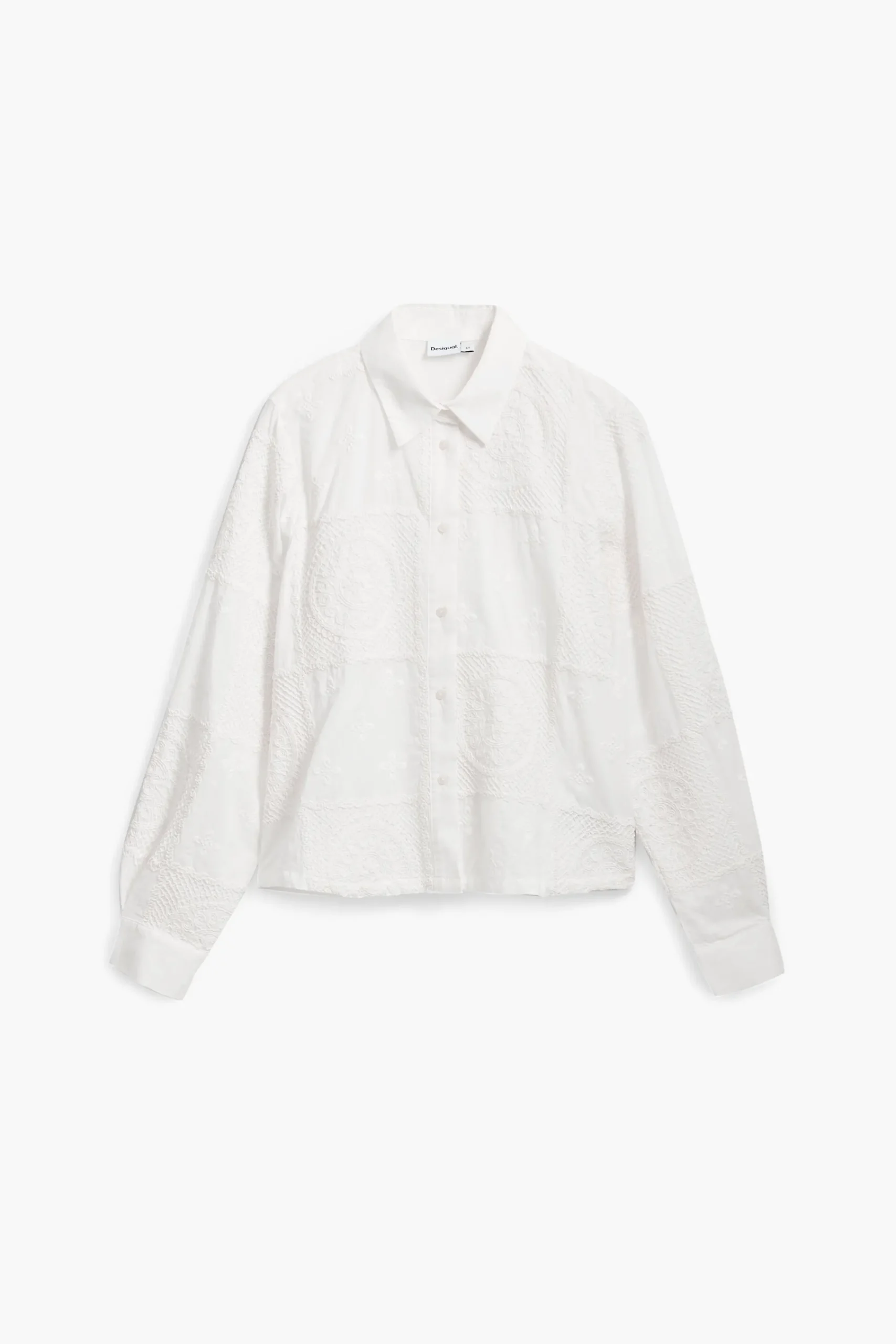 Camisas E Blusas<Desigual Camisa lisa bordados