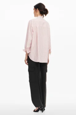 Camisas E Blusas<Desigual Camisa listrada com flores