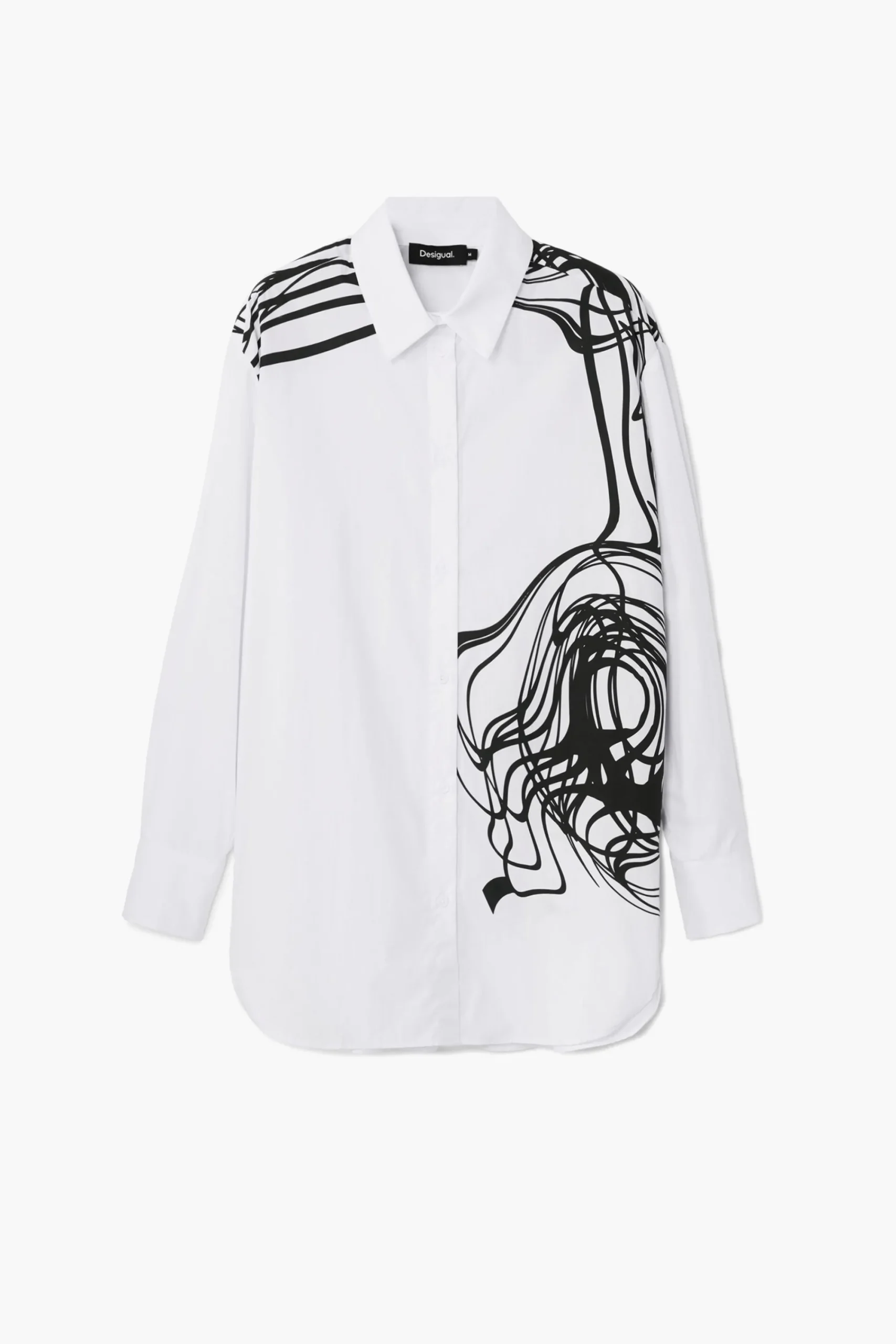 Camisas E Blusas<Desigual Camisa oversized M. Christian Lacroix