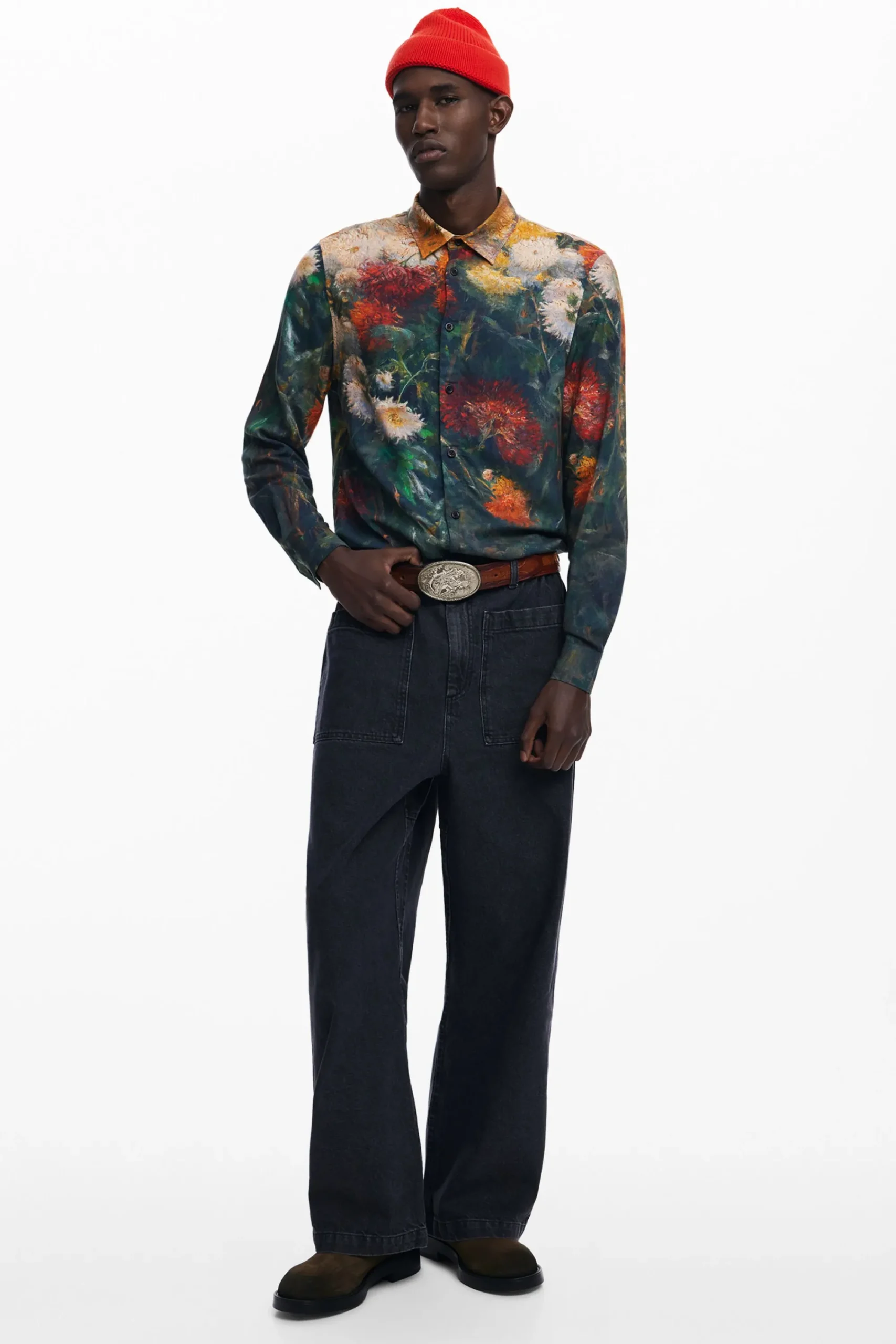 T-shirts|Camisas<Desigual Camisa paisagem