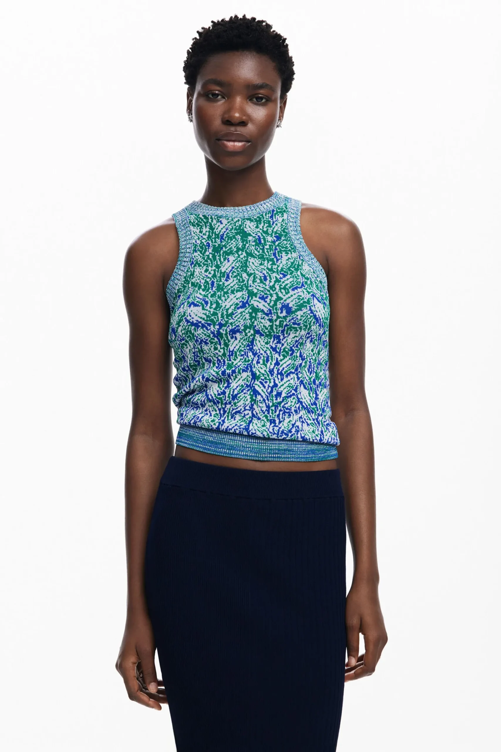 Roupa De Malha|Camisas E Blusas<Desigual Camiseta