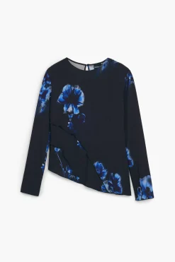 Camisas E Blusas<Desigual Camiseta assimétrica