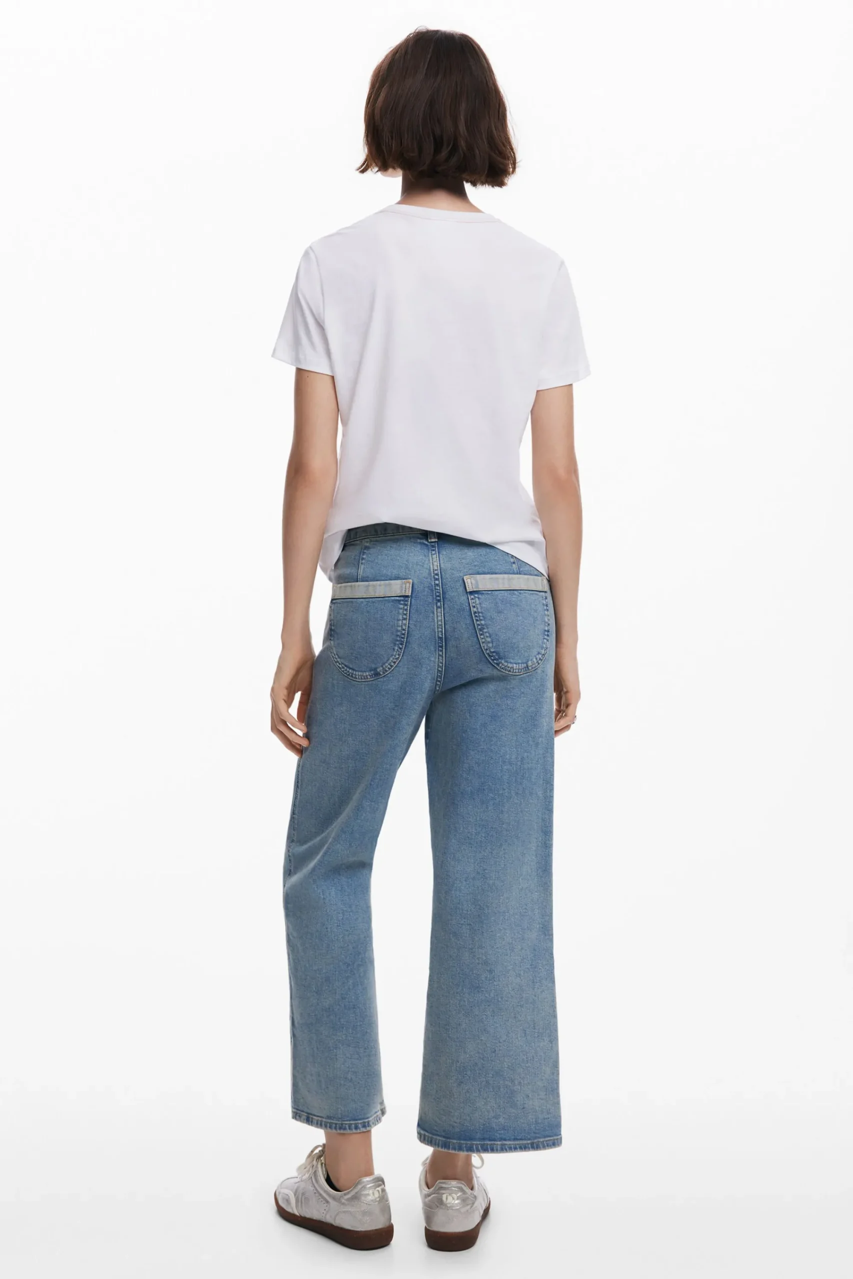 Camisas E Blusas|T-shirts<Desigual Camiseta coração
