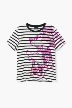 Camisas E Blusas|T-shirts<Desigual Camiseta da Minnie Mouse