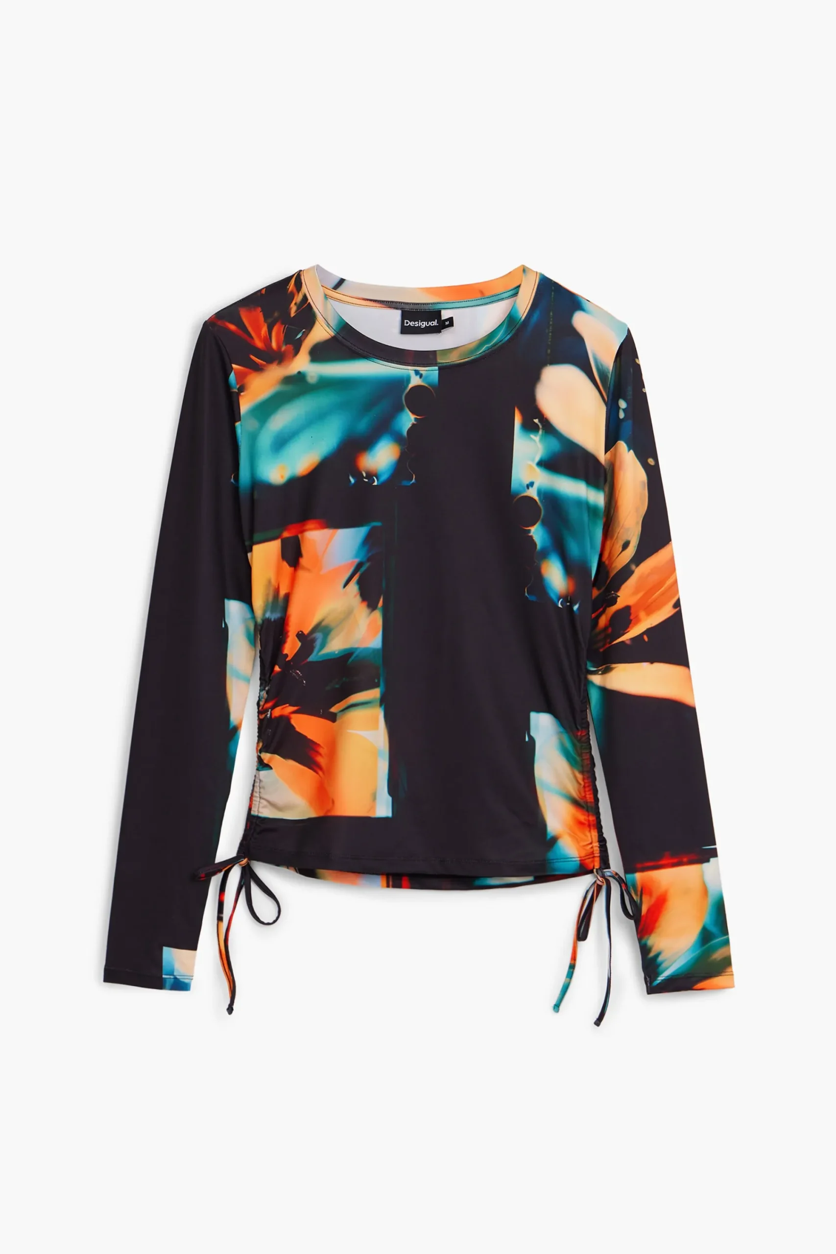 Camisas E Blusas|T-shirts<Desigual Camiseta de flores