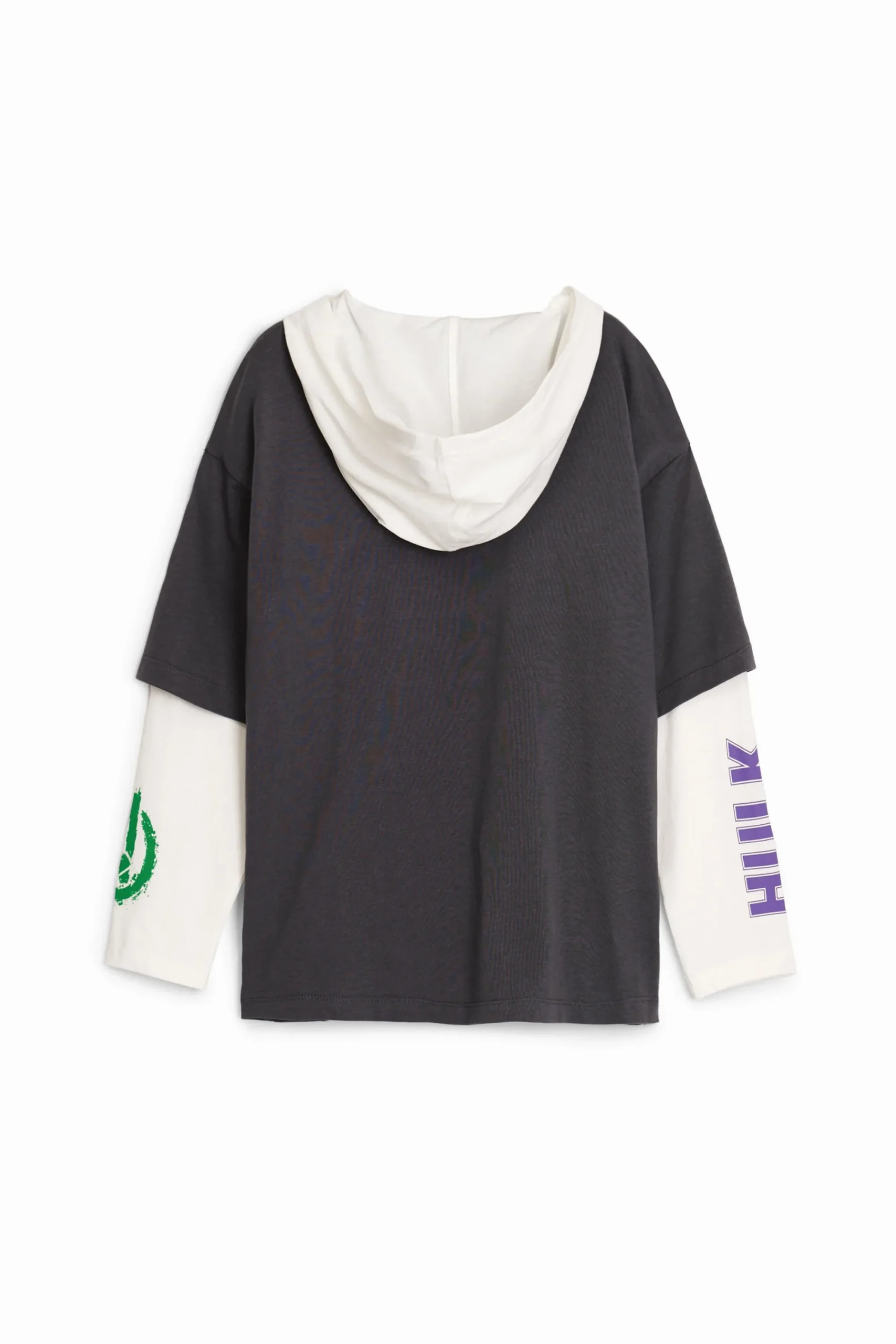 T-shirts E Camisas<Desigual Camiseta de manga dupla do Hulk
