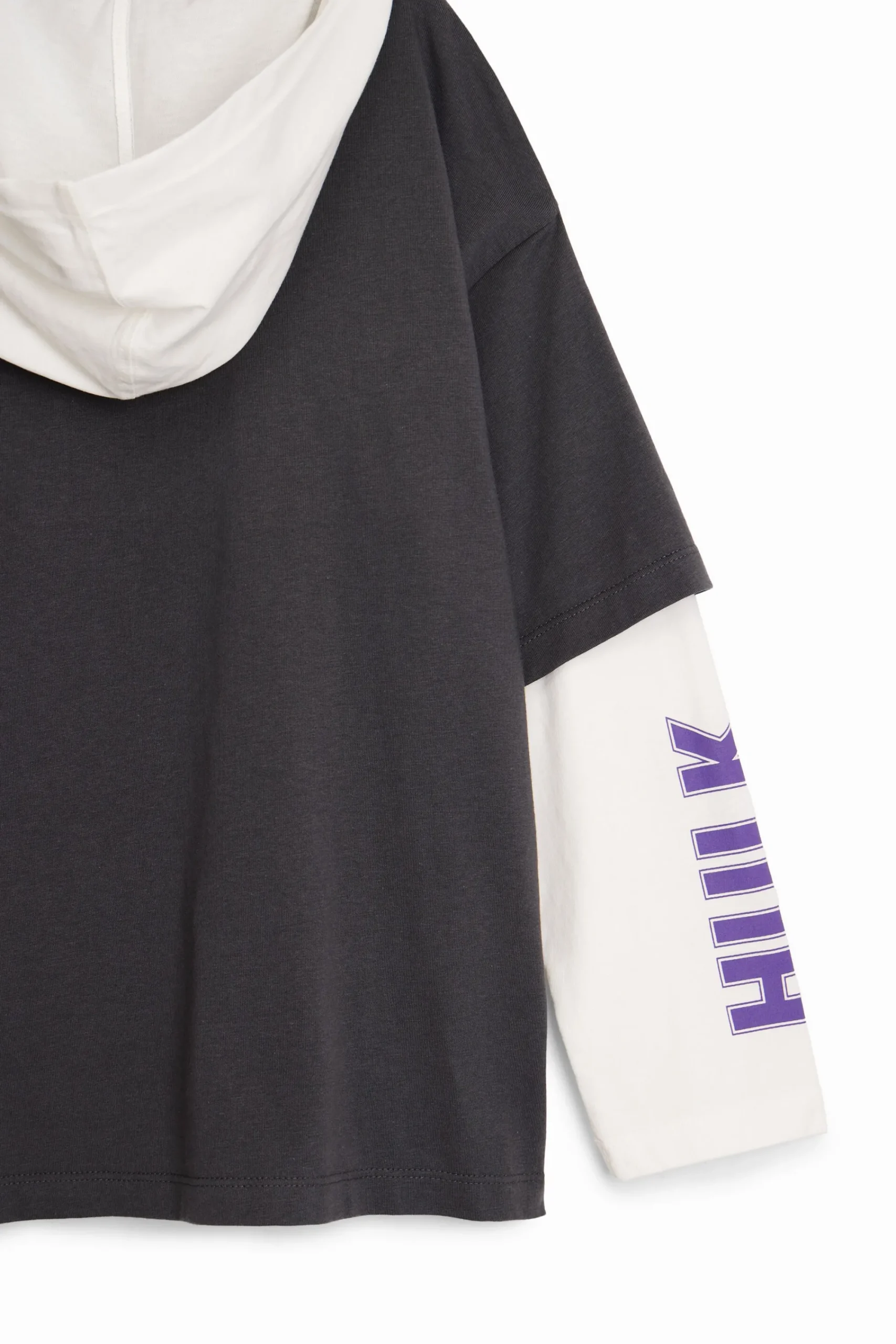 T-shirts E Camisas<Desigual Camiseta de manga dupla do Hulk