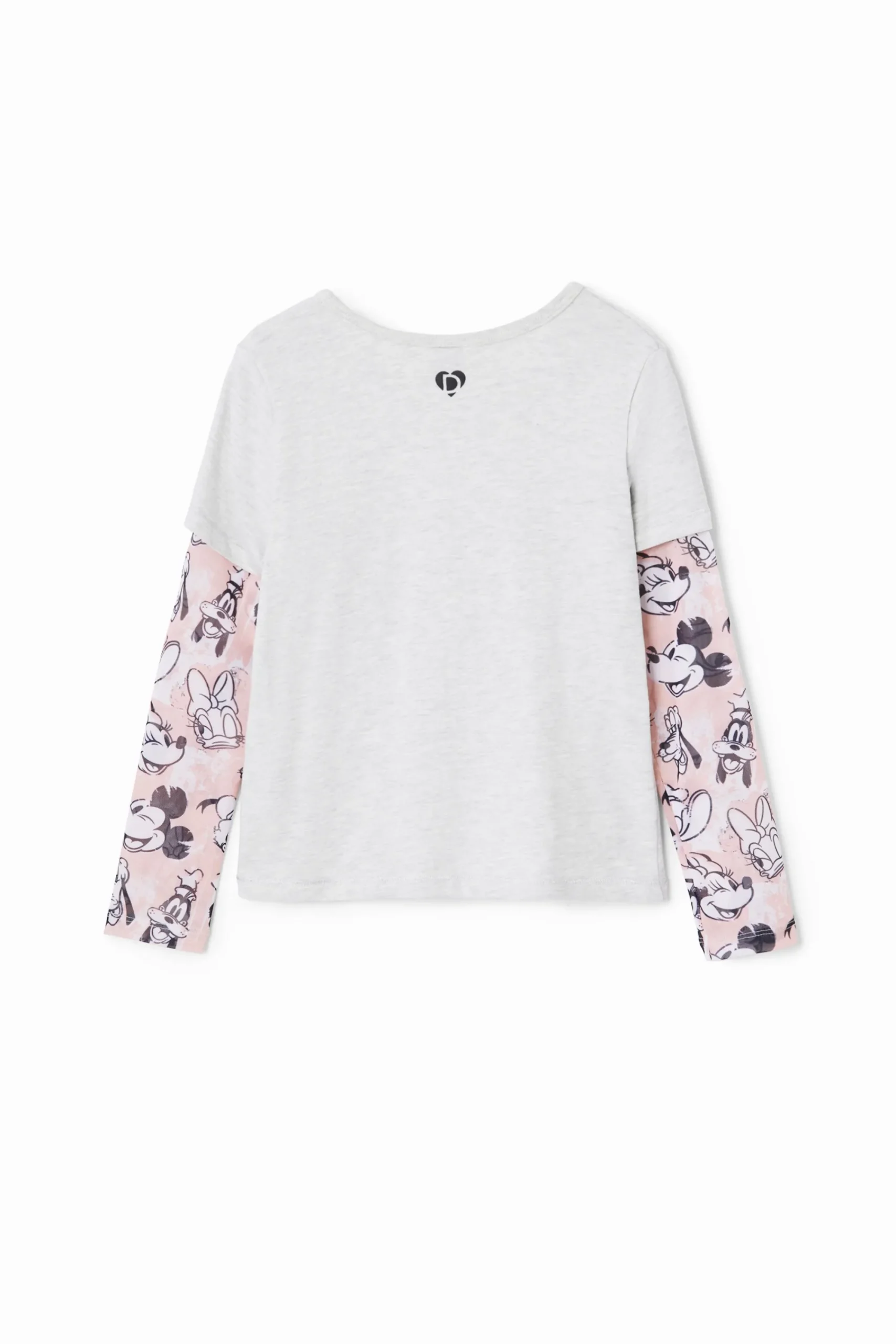 T-shirts E Camisas<Desigual Camiseta de manga dupla Daisy