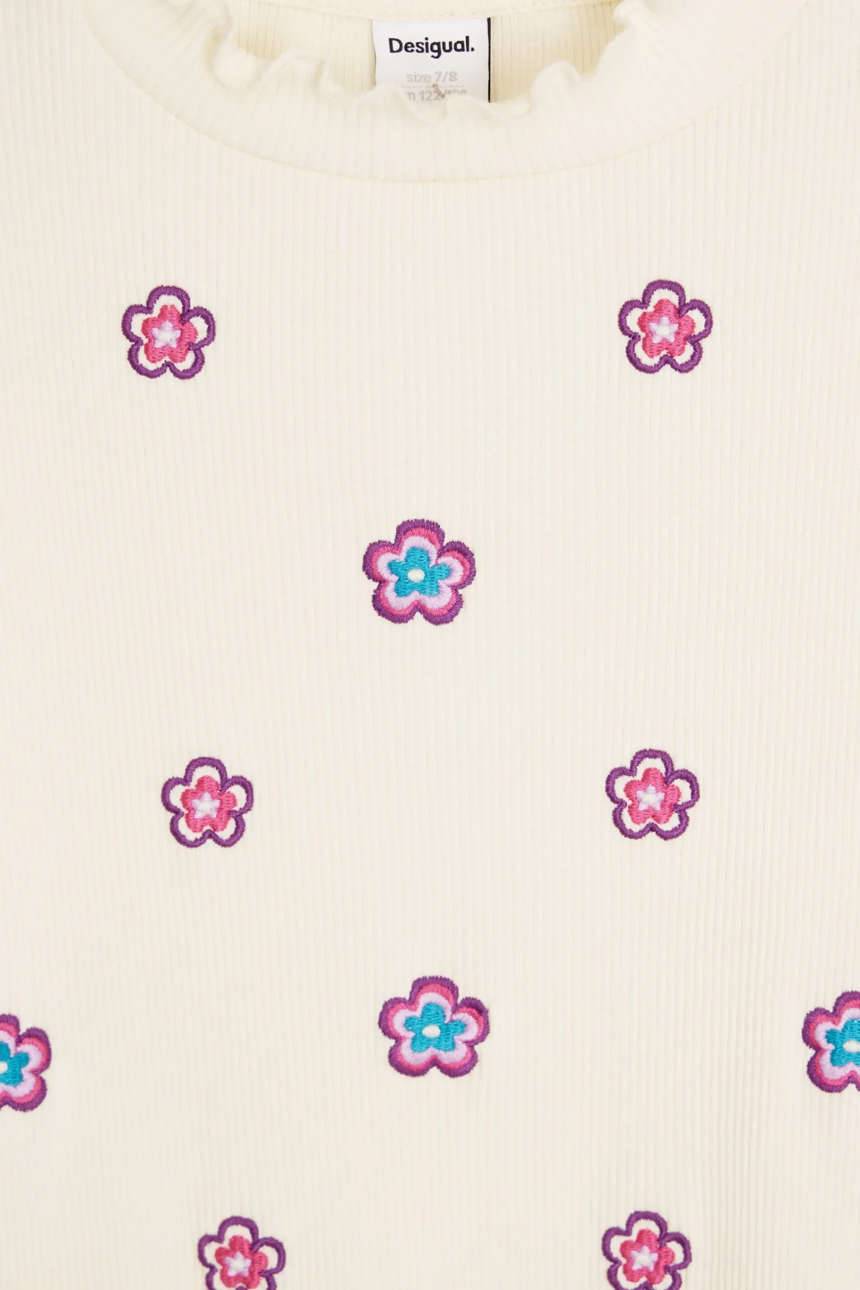 T-shirts E Camisas<Desigual Camiseta de manga longa com flores