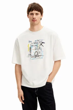T-shirts<Desigual Camiseta design arty