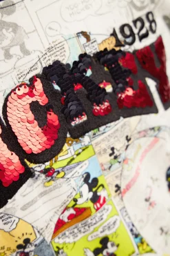 T-shirts E Camisas<Desigual Camiseta do Mickey Mouse