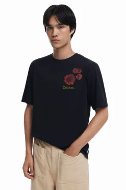 T-shirts<Desigual Camiseta estampada com flores