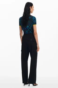 Camisas E Blusas|T-shirts<Desigual Camiseta girassóis