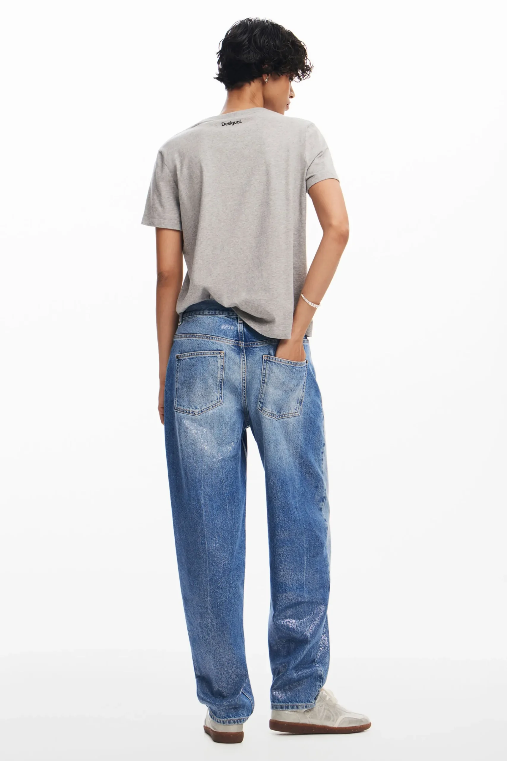 Camisas E Blusas|T-shirts<Desigual Camiseta lisa vaso