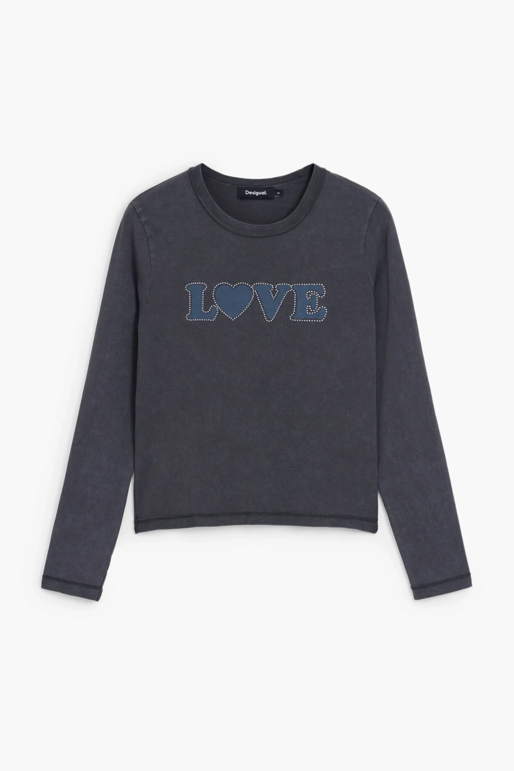 Camisas E Blusas|T-shirts<Desigual Camiseta love