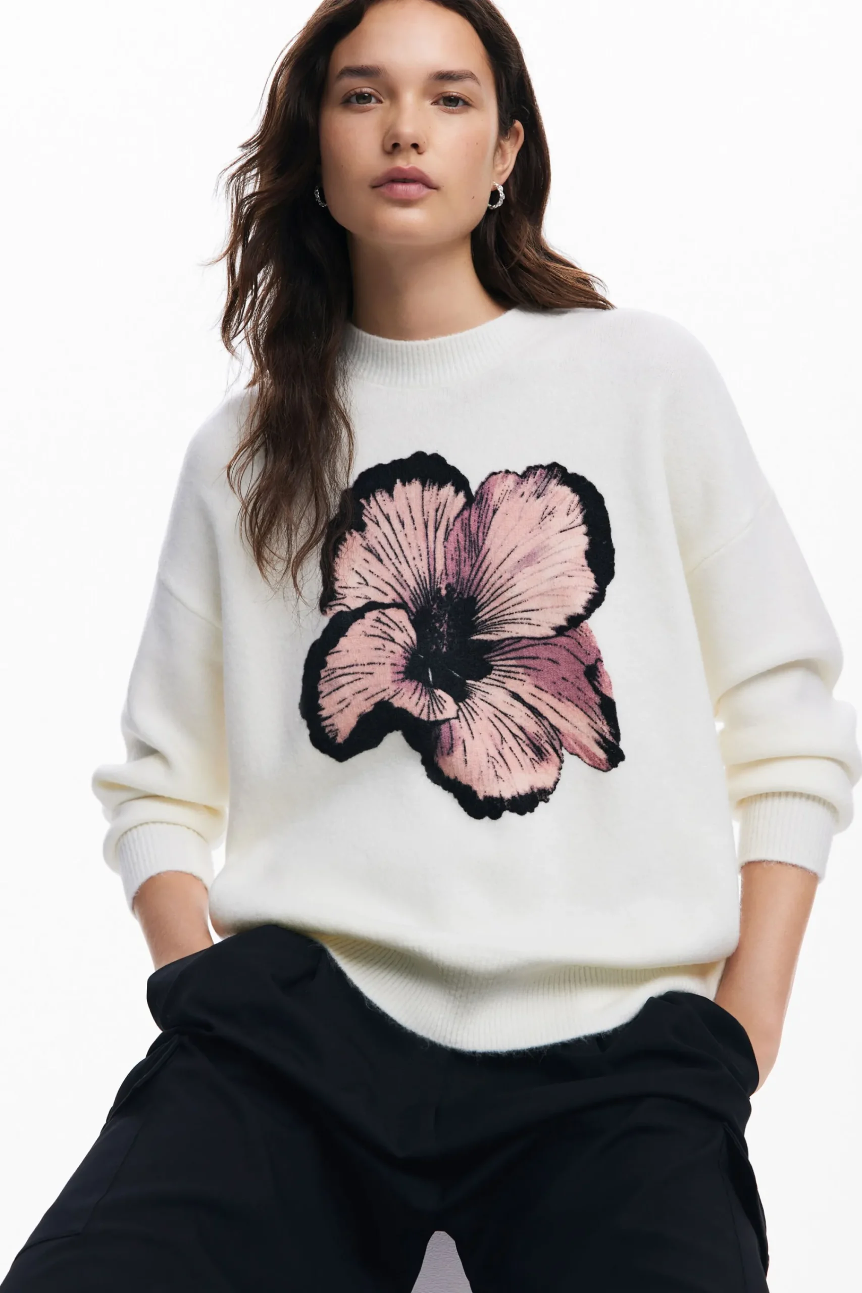 Malha<Desigual Camisola