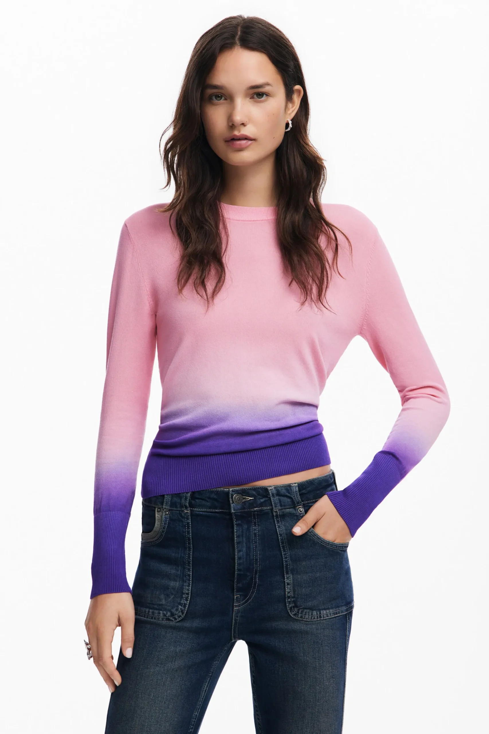 Malha<Desigual Camisola