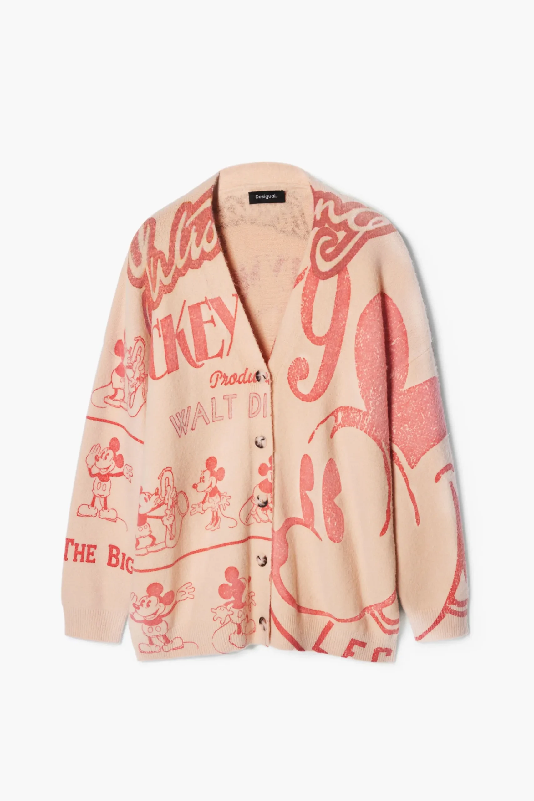 Roupa De Malha|Malha<Desigual Cardigan Mickey