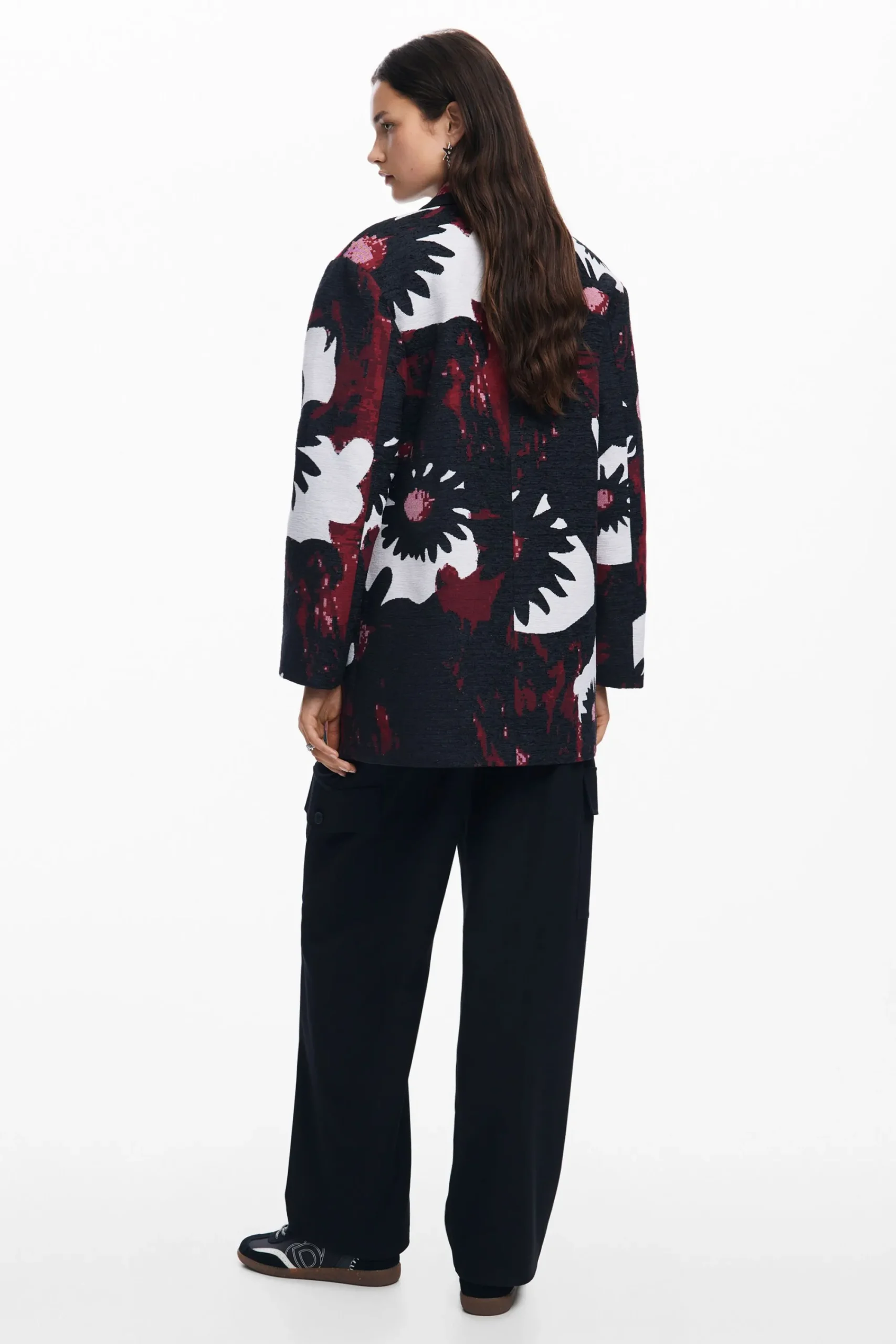 Casacões E Casacos<Desigual Casaco floral M. Christian Lacroix