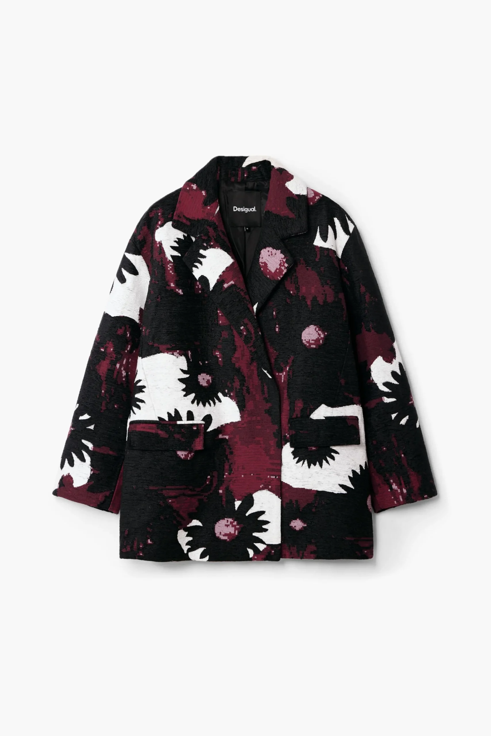 Casacões E Casacos<Desigual Casaco floral M. Christian Lacroix
