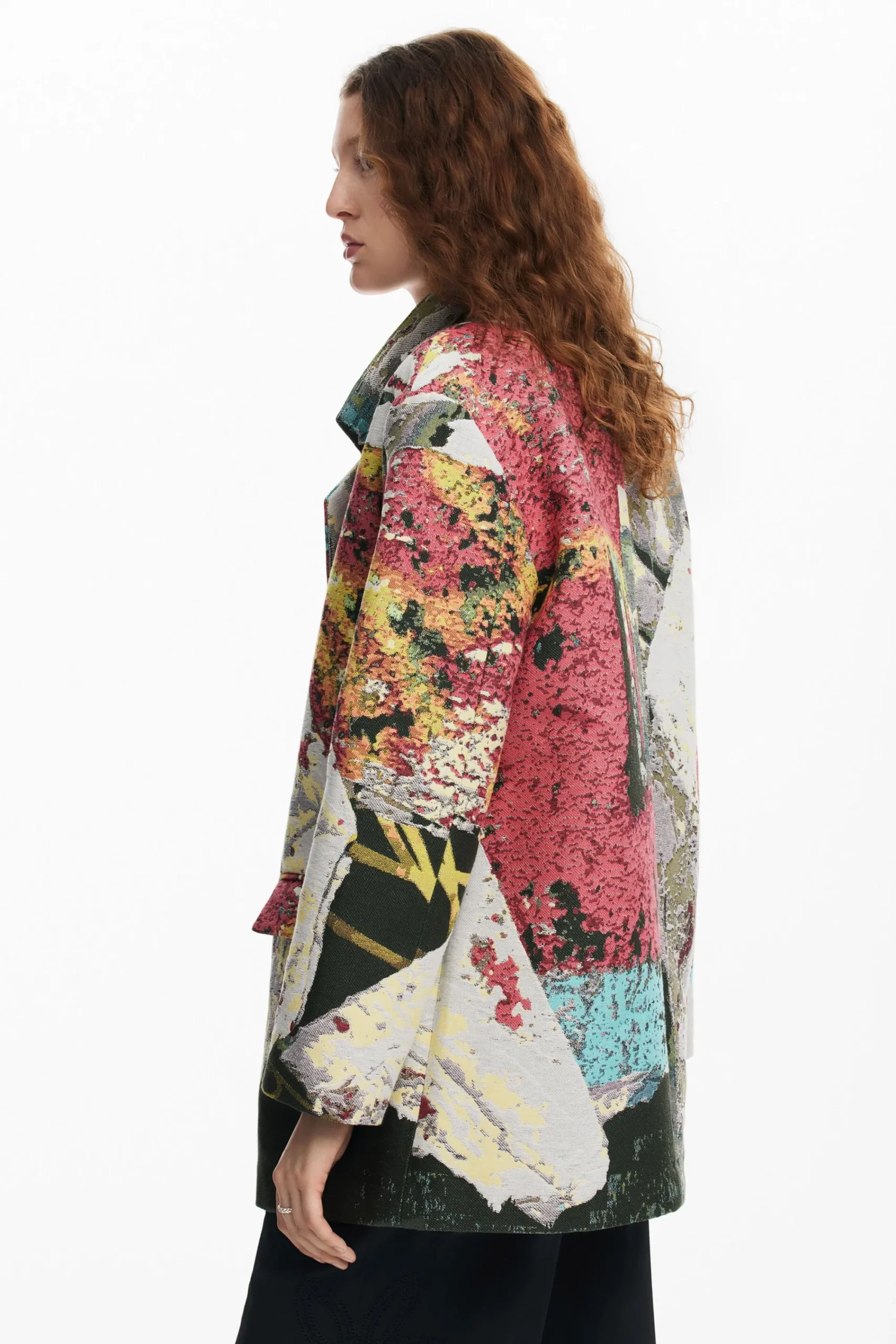 Casacões E Casacos<Desigual Casaco longo arty M. Christian Lacroix