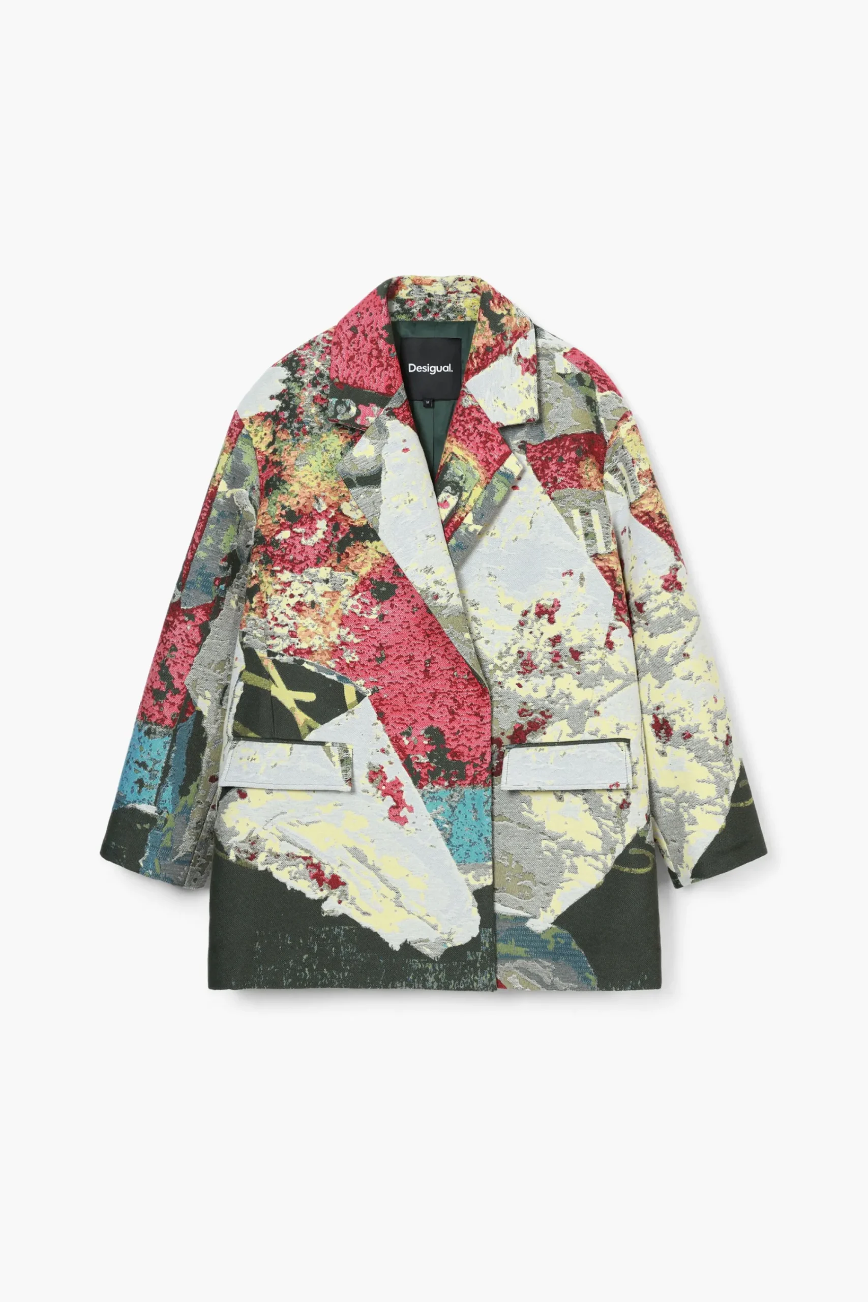 Casacões E Casacos<Desigual Casaco longo arty M. Christian Lacroix