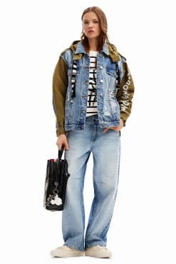 Casacões E Casacos<Desigual Casaco parka Mickey Mouse