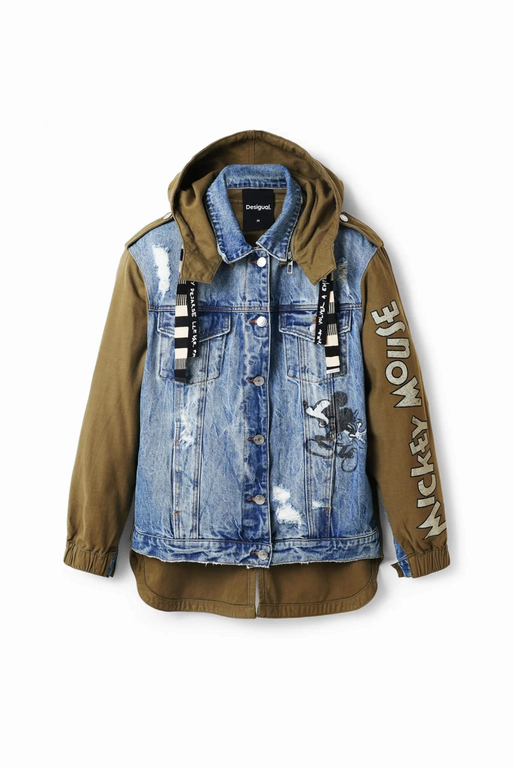 Casacões E Casacos<Desigual Casaco parka Mickey Mouse