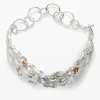 Joalharia<Desigual Choker cromado texturizado Zalio