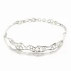 Joalharia<Desigual Colar choker mensagem estreita banho prata Zalio