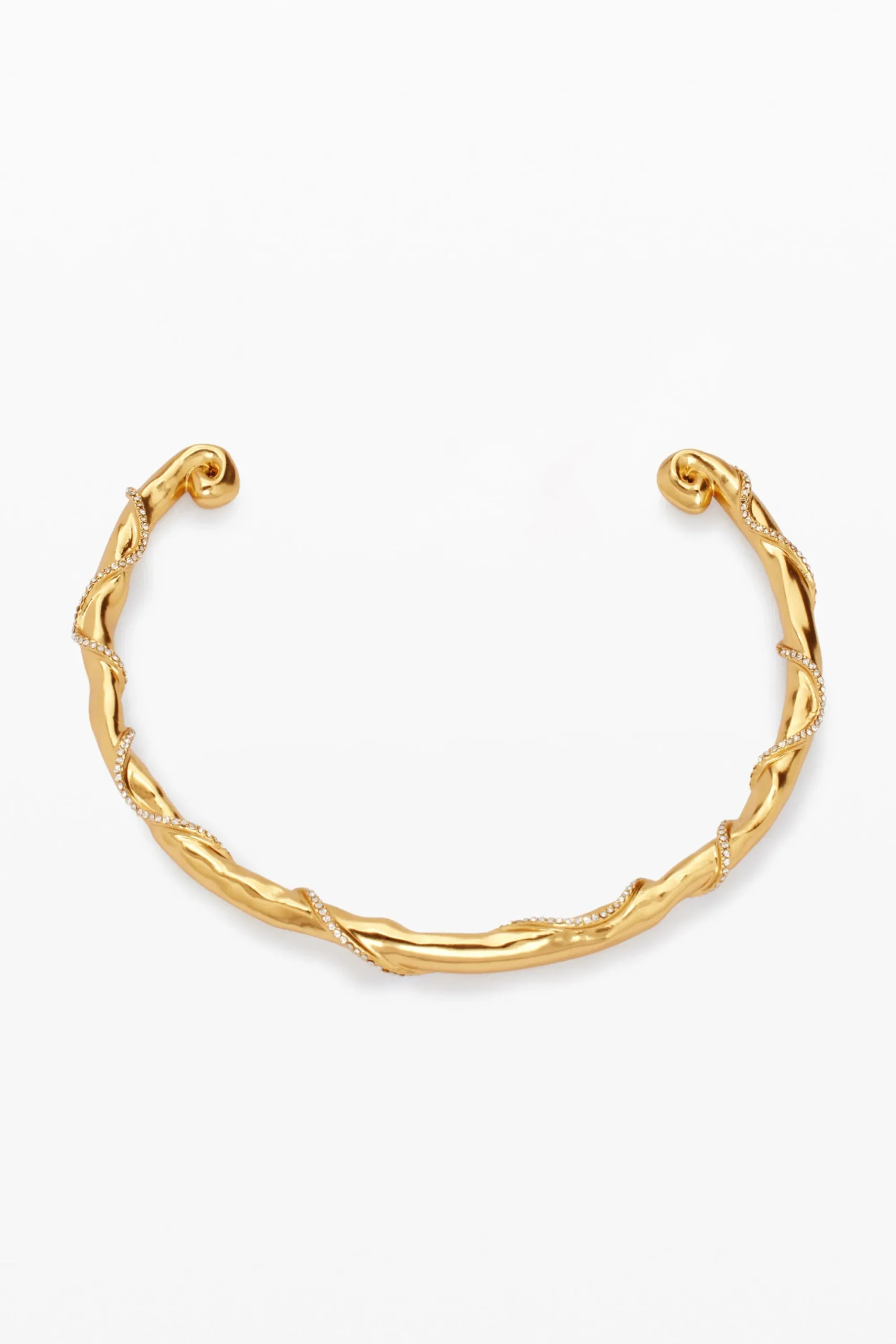 Joalharia<Desigual Colar rígido banho de ouro Zalio