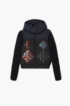 Casacões E Casacos<Desigual Colete combinado acolchoado