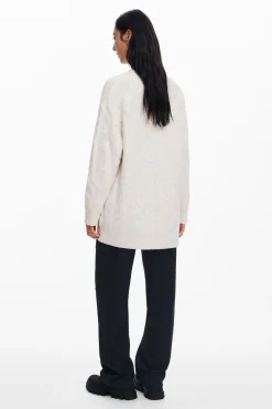 Roupa De Malha|Malha<Desigual Cárdigan oversized de ponto