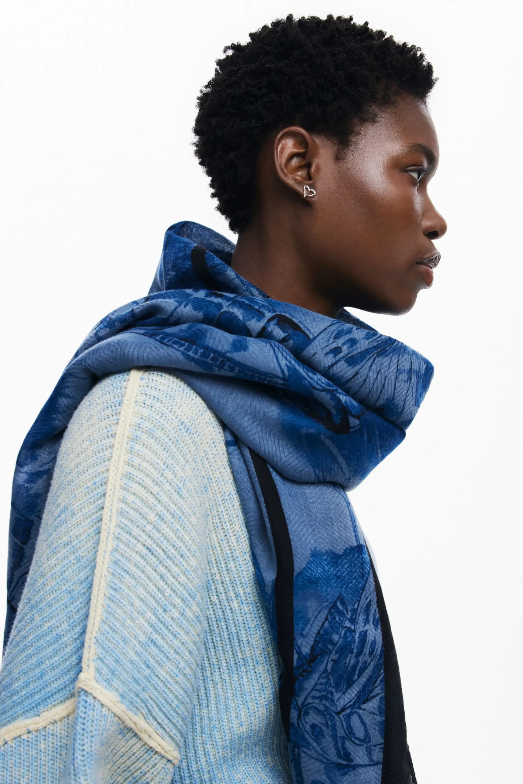 Écharpes E Cachecóis<Desigual Foulard de borboletas