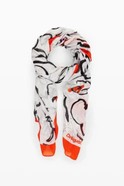 Écharpes E Cachecóis<Desigual Foulard flores