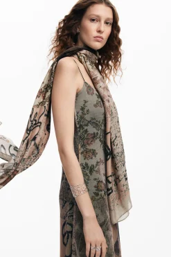 Écharpes E Cachecóis<Desigual Foulard tapeçaria