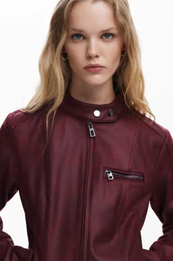 Casacões E Casacos<Desigual Jaqueta biker