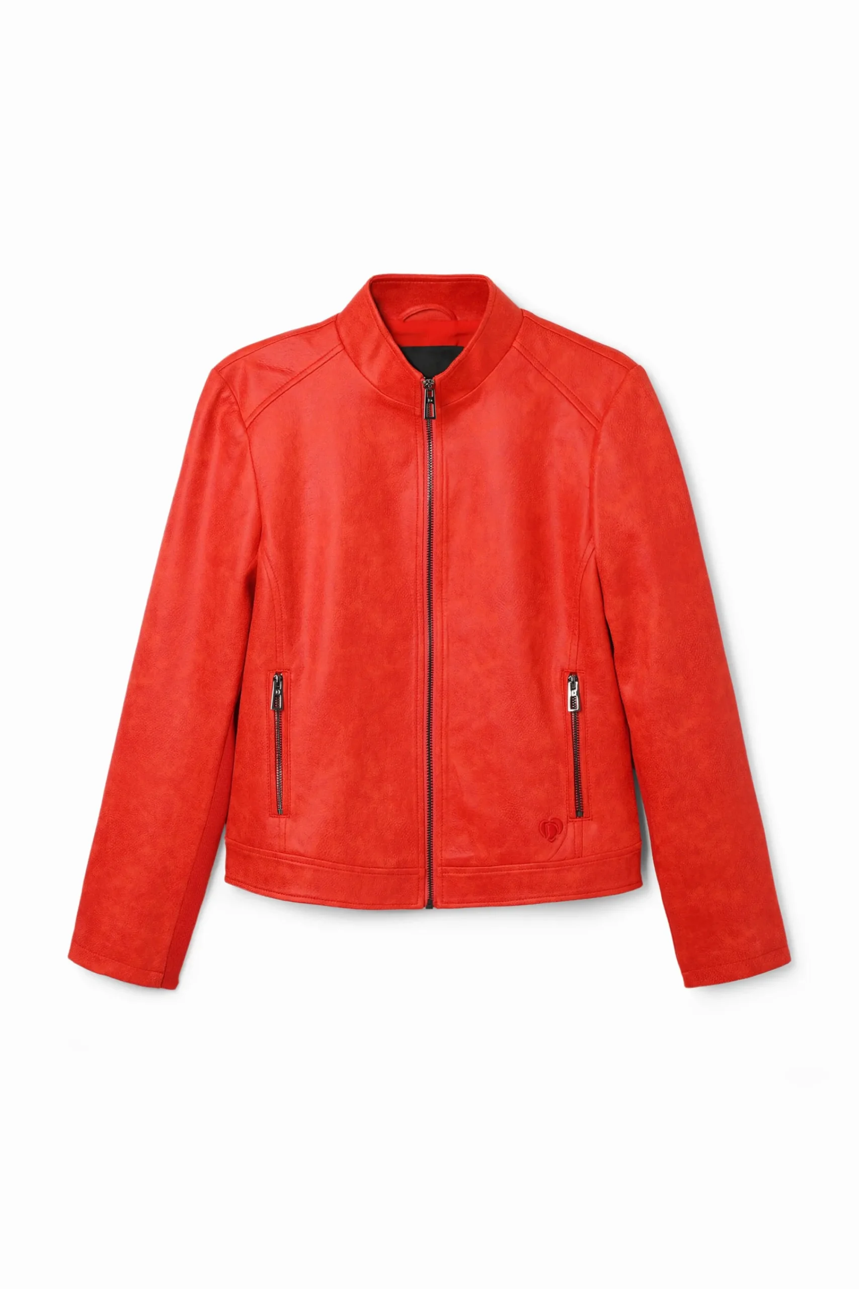 Casacões E Casacos<Desigual Jaqueta biker slim