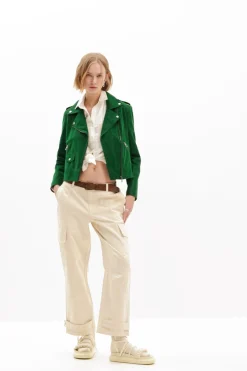Casacões E Casacos<Desigual Jaqueta biker texturizada