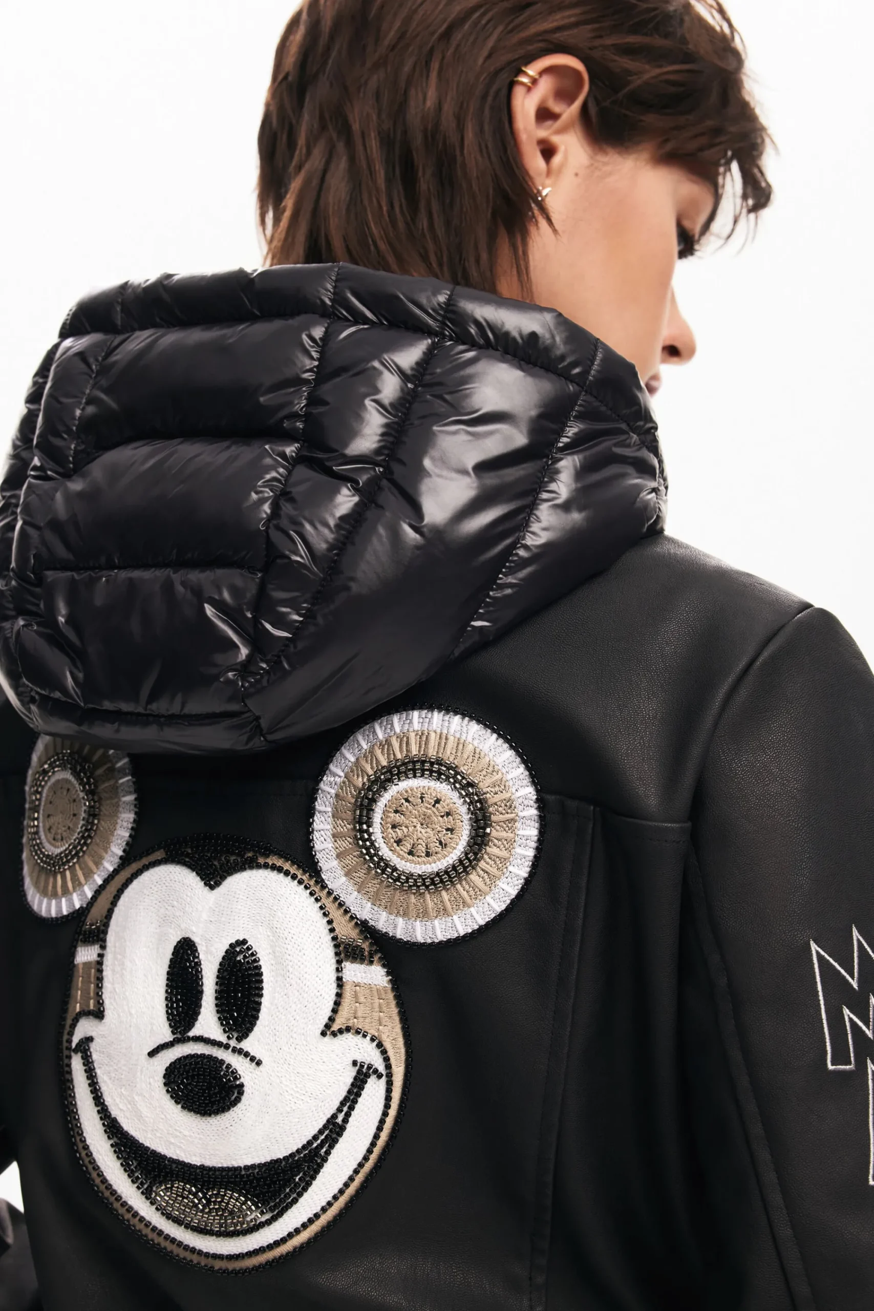 Casacões E Casacos<Desigual Jaqueta do Mickey Mouse